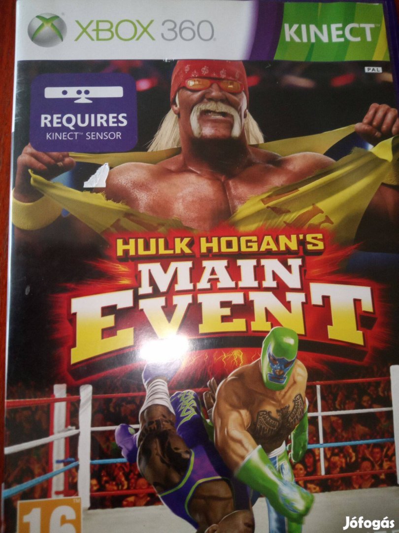 X-19 Xbox 360 Eredeti Játék : Kinect Hulk Hogans Main Event ( karcme