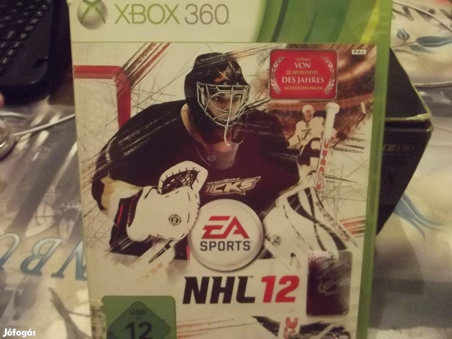 X-201 Xbox 360 Eredeti Játék : NHL 12 ( karcmentes)