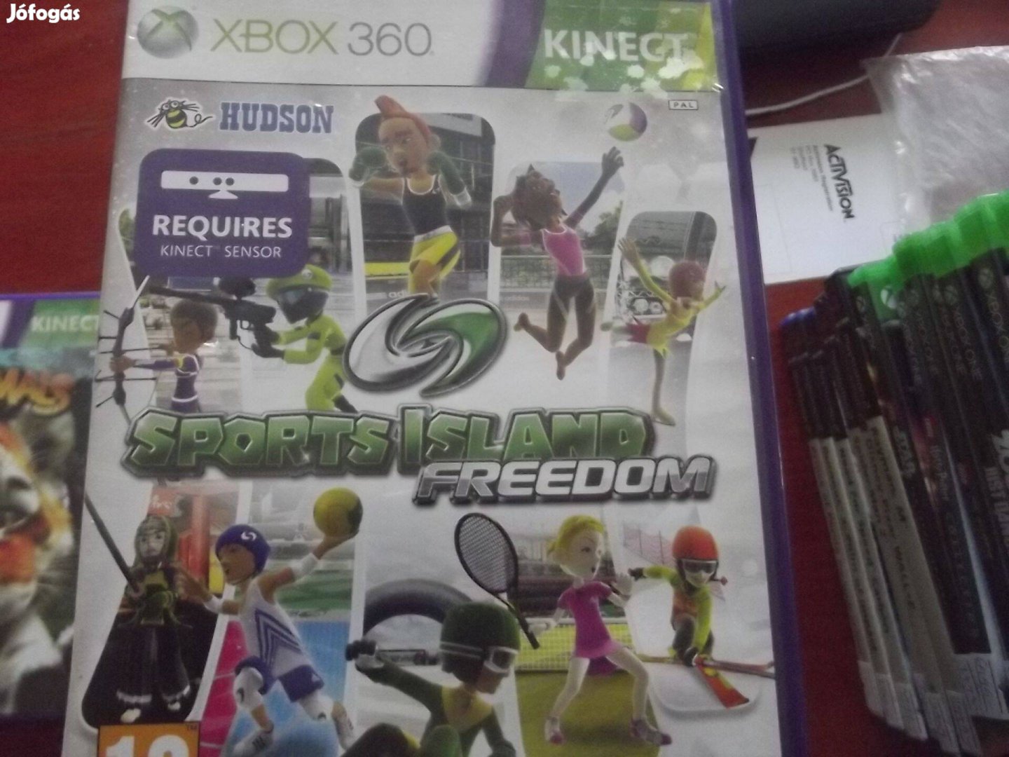 X-203 Xbox 360 Eredeti Játék : Kinect Sports Island Freedom