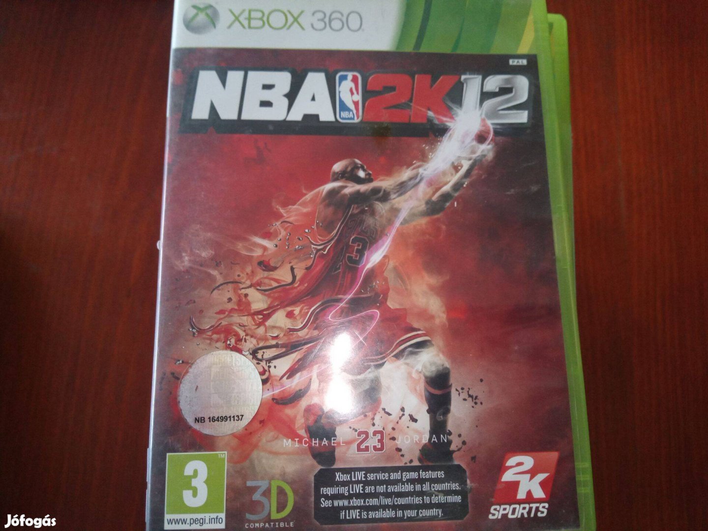 X-206 Xbox 360 Eredeti Játék : NBA 2K12 ( karcmentes)