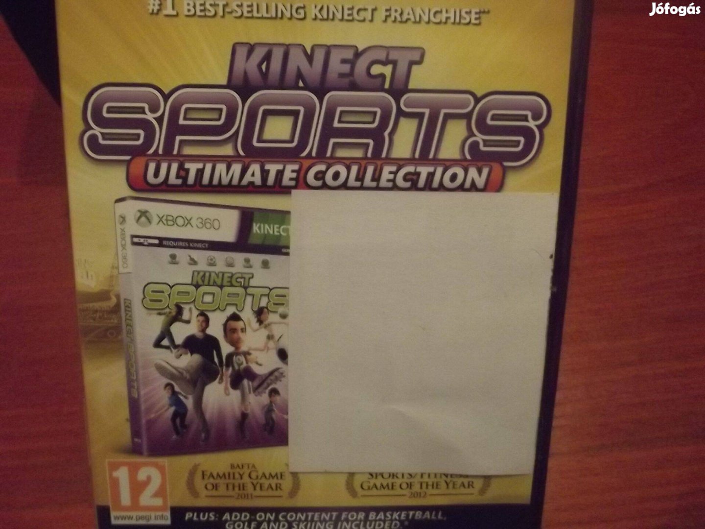 X-20 Xbox 360 Eredeti játék : Kinect Sports ( karcos)