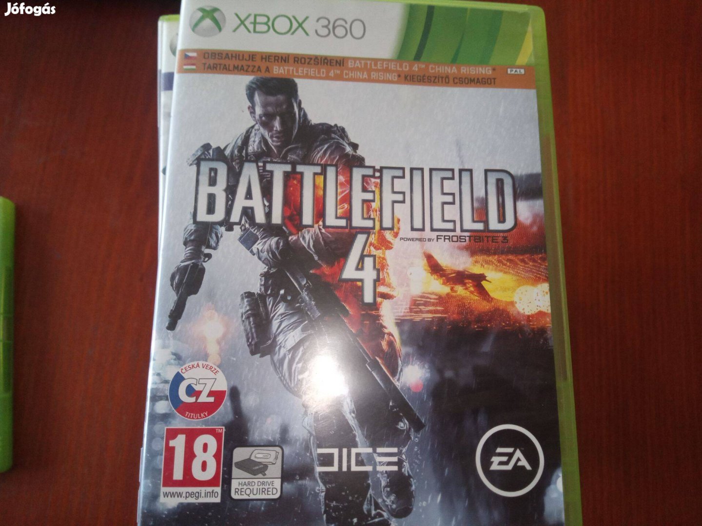 X-216 Xbox 360 Eredeti Játék Battlefield 4 Disk 1 karcmentes
