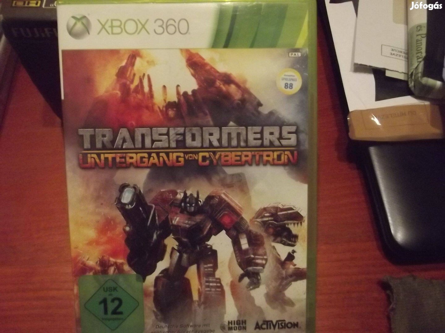 X-219 Xbox 360 Eredeti Játék : Transformers Fall of Cybertron