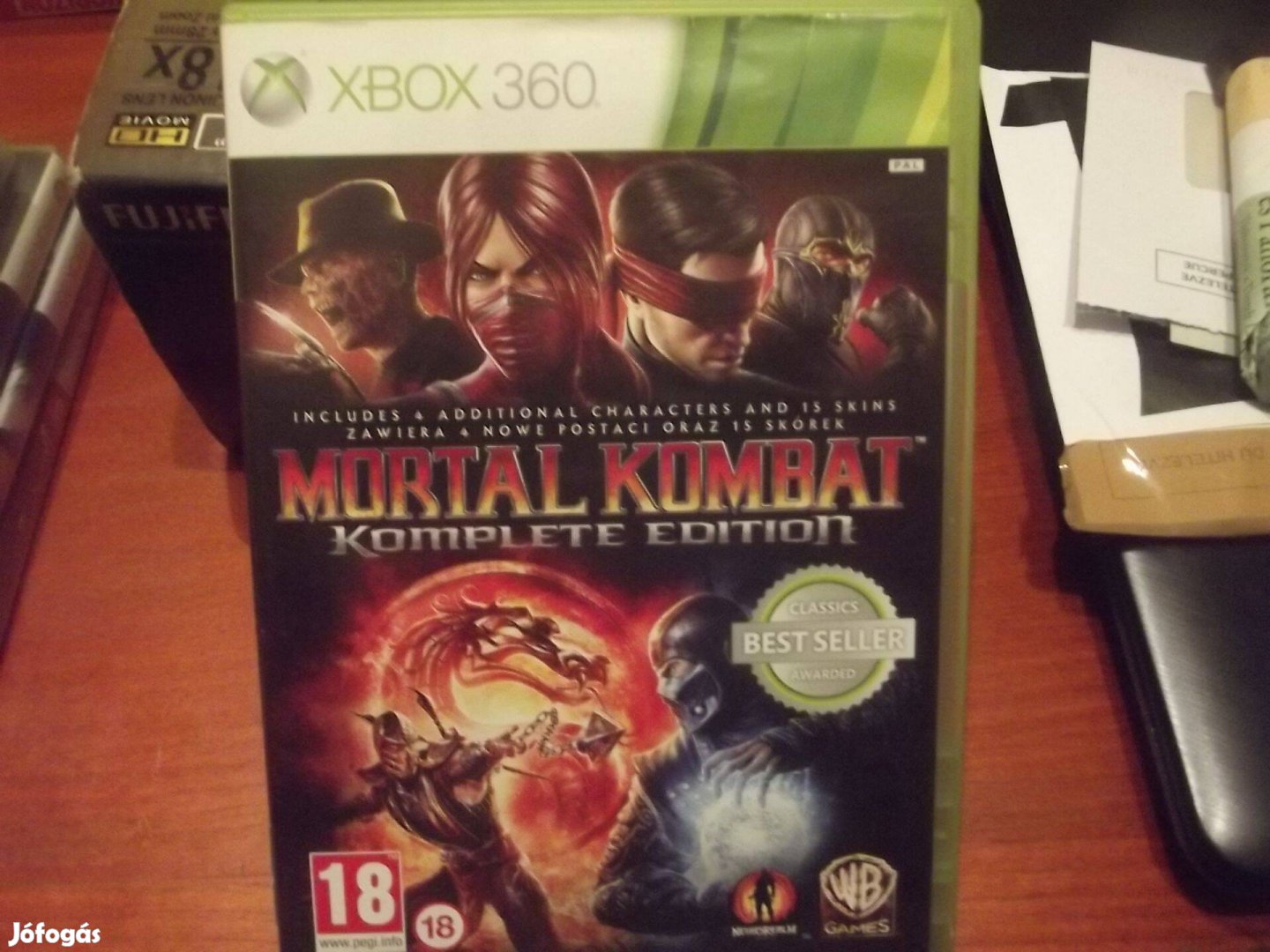 X-220 Xbox 360 Eredeti Játék : Mortal Kombat Komplete Edition