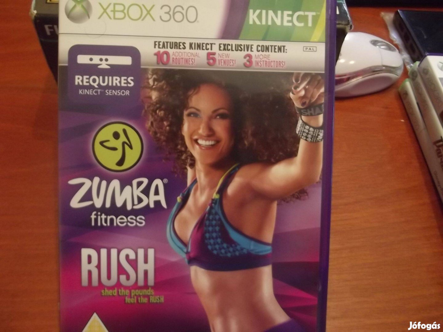 X-224 Xbox 360 Eredeti Játék : Kinect Zumba Fitness Rush