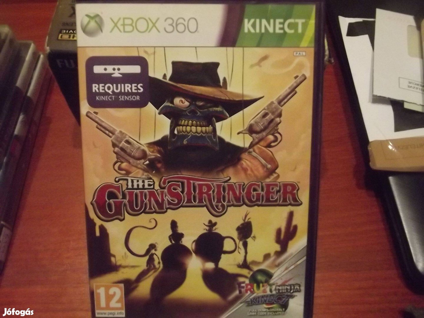 X-225 Xbox 360 Eredeti Játék : Kinect The Gunstinger