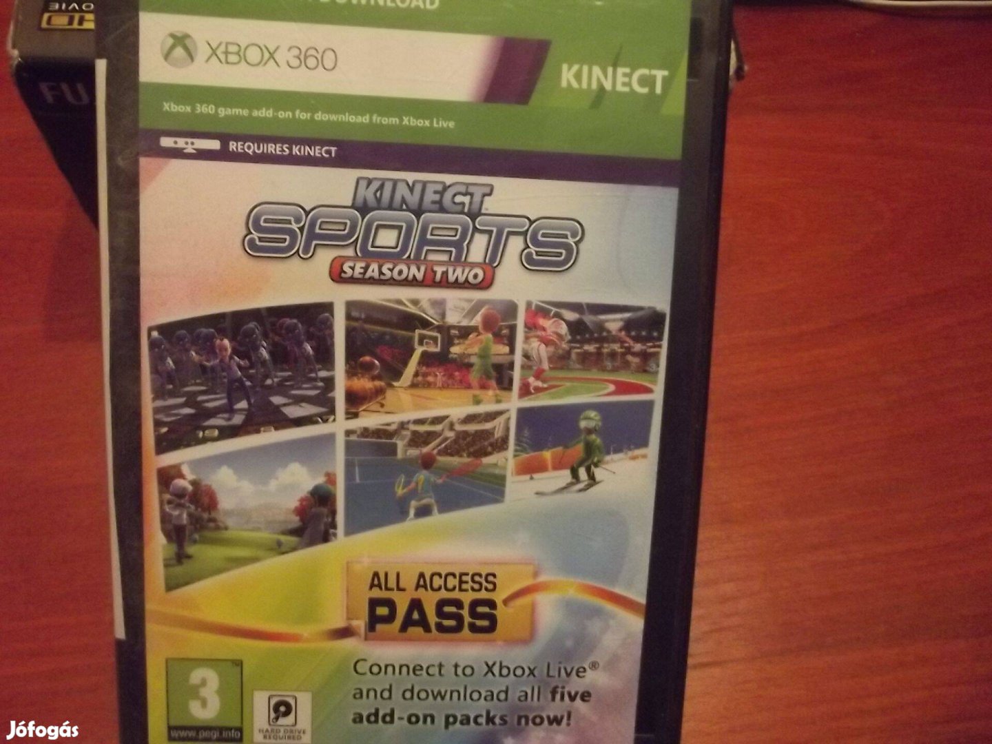 X-23 Xbox 360 Eredeti Játék : Kinect Sports 2 ( karcos)