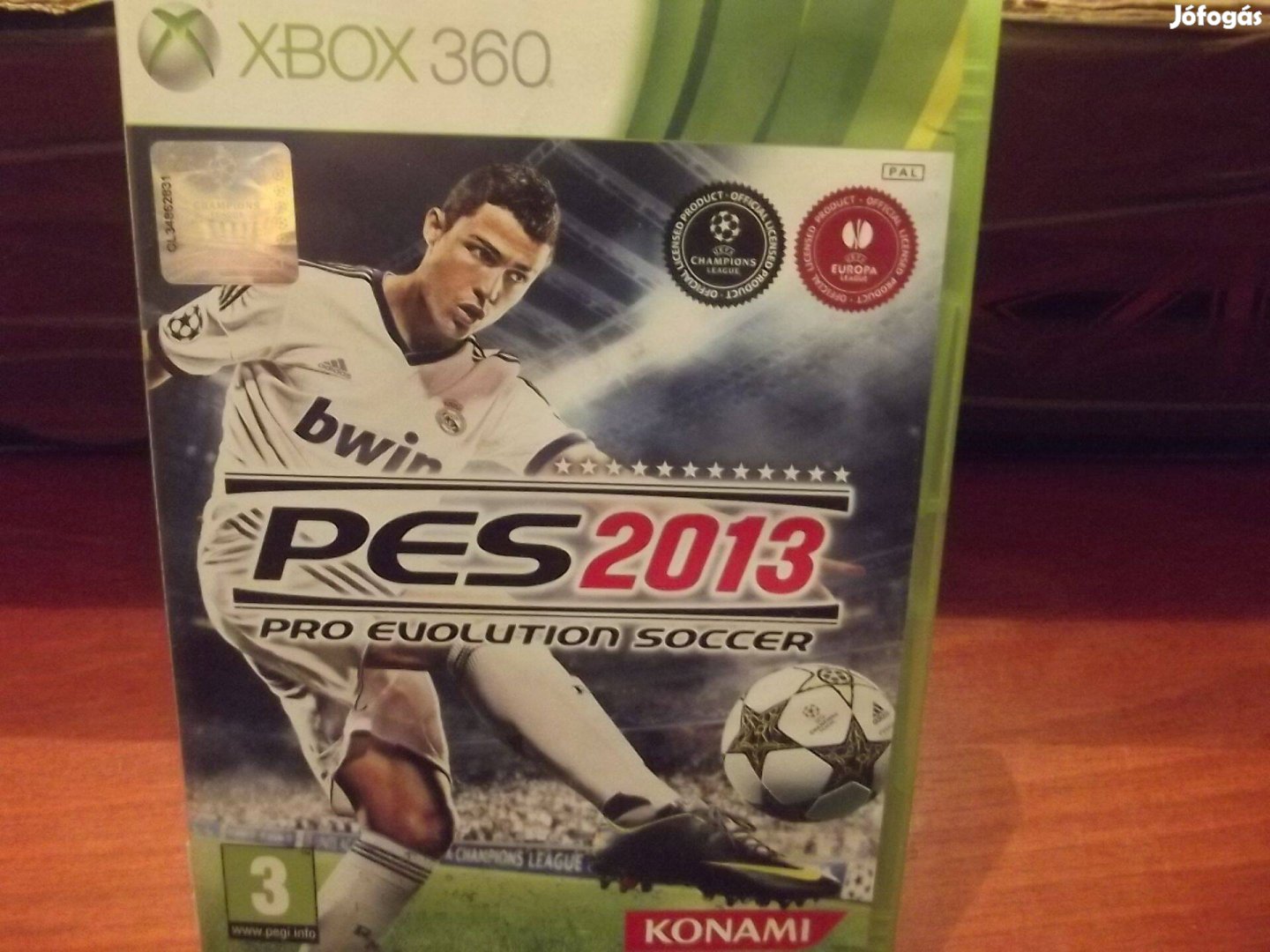 X-249 Xbox 360 Eredeti Játék : Pro Evolution Soccer 2013 ( karcmentes)