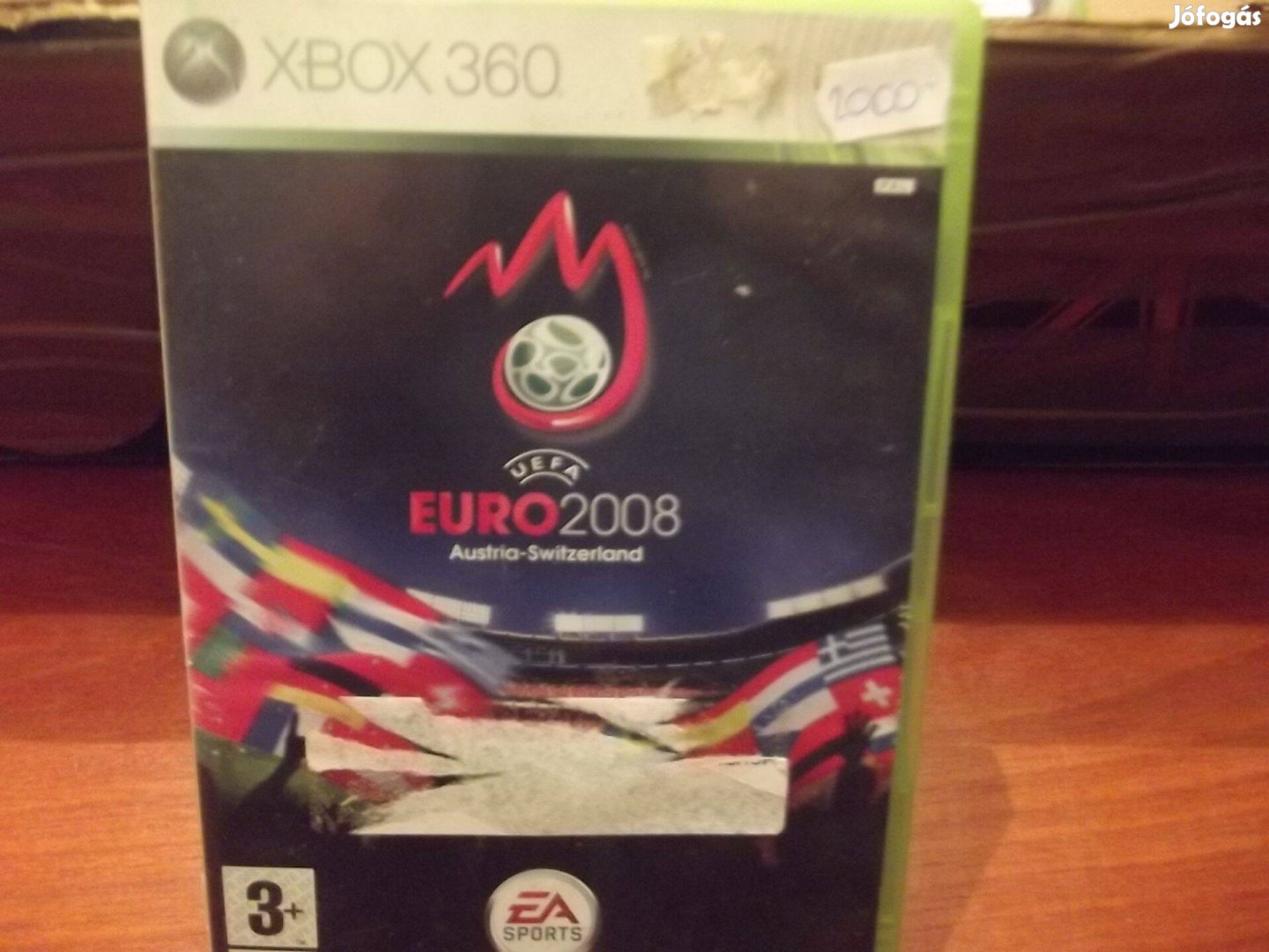 X-254 Xbox 360 Eredeti Játék : Uefa Euro 2008 ( karcos)