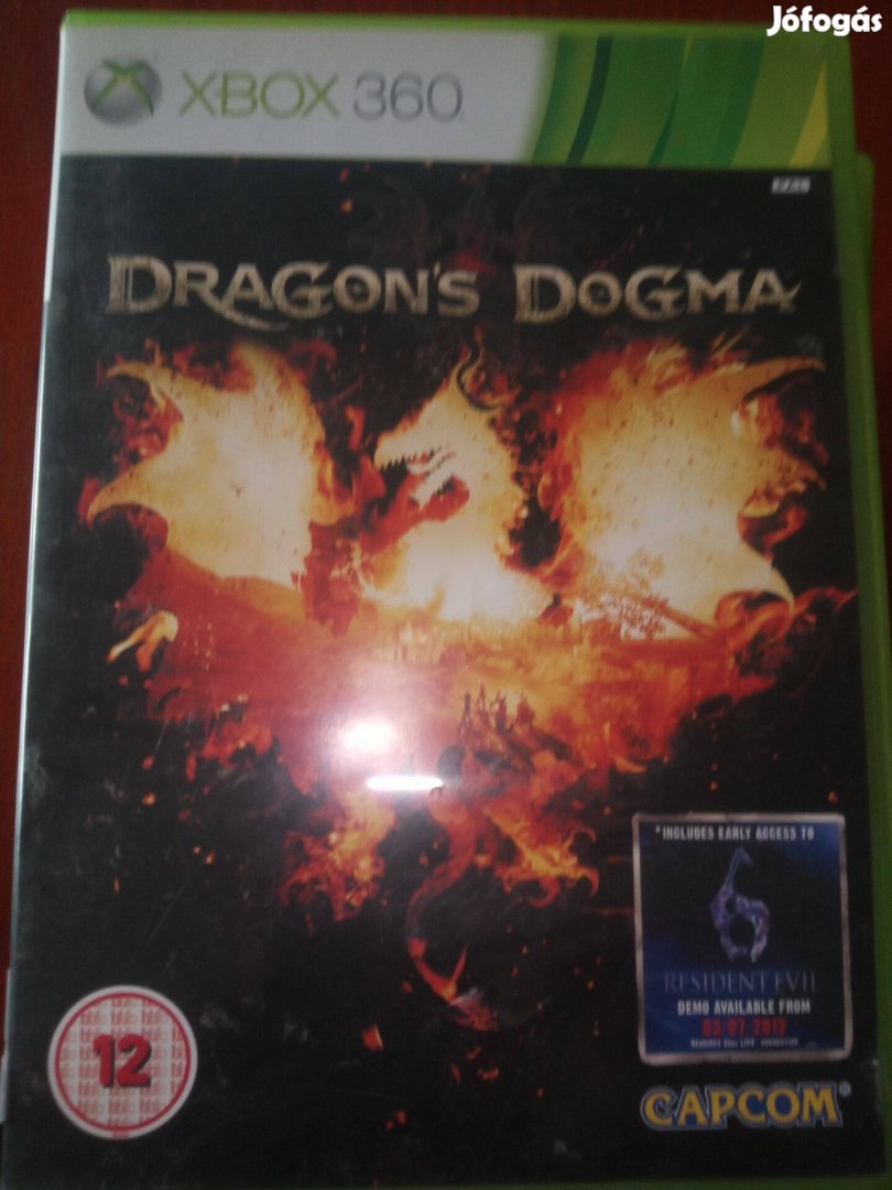 X-27 Xbox 360 Eredeti Játék : Dragons Dogma ( karcmentes)