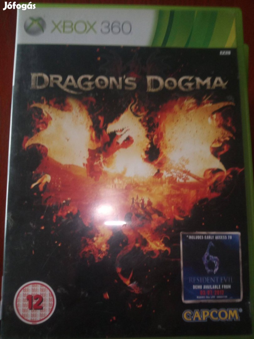 X-27 Xbox 360 Eredeti Játék : Dragons Dogma ( karcmentes)