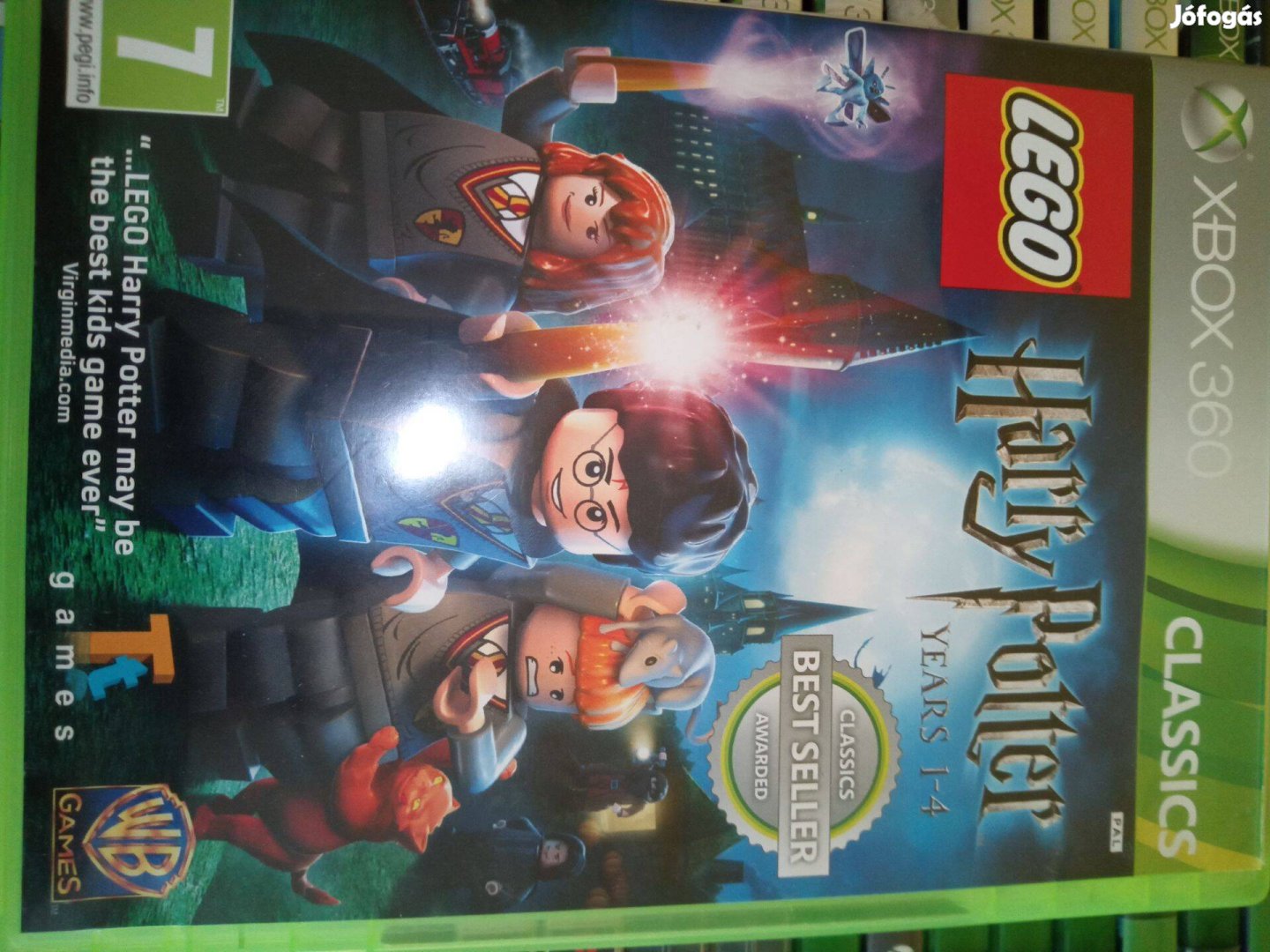 X-34 Xbox 360 Eredeti Játék : Lego Harry Potter 1-4 ( karcmentes)