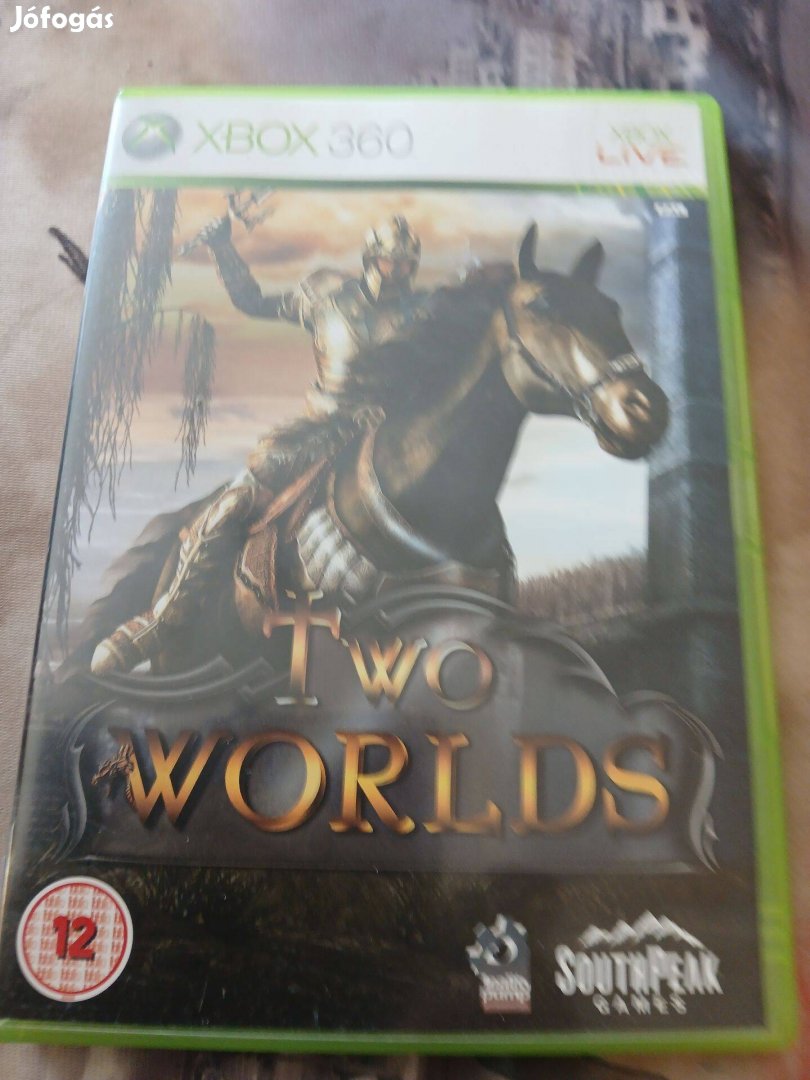 X-40 Xbox 360 Eredeti Játék Two Worlds karcmentes