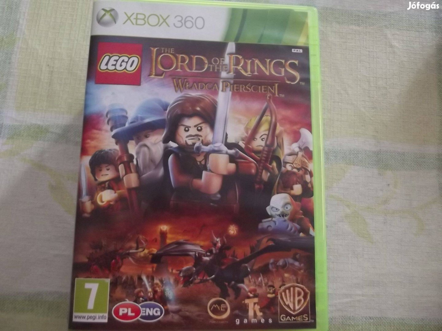 X-54 Xbox 360 Eredeti Játék : Lego Lord of The Rings