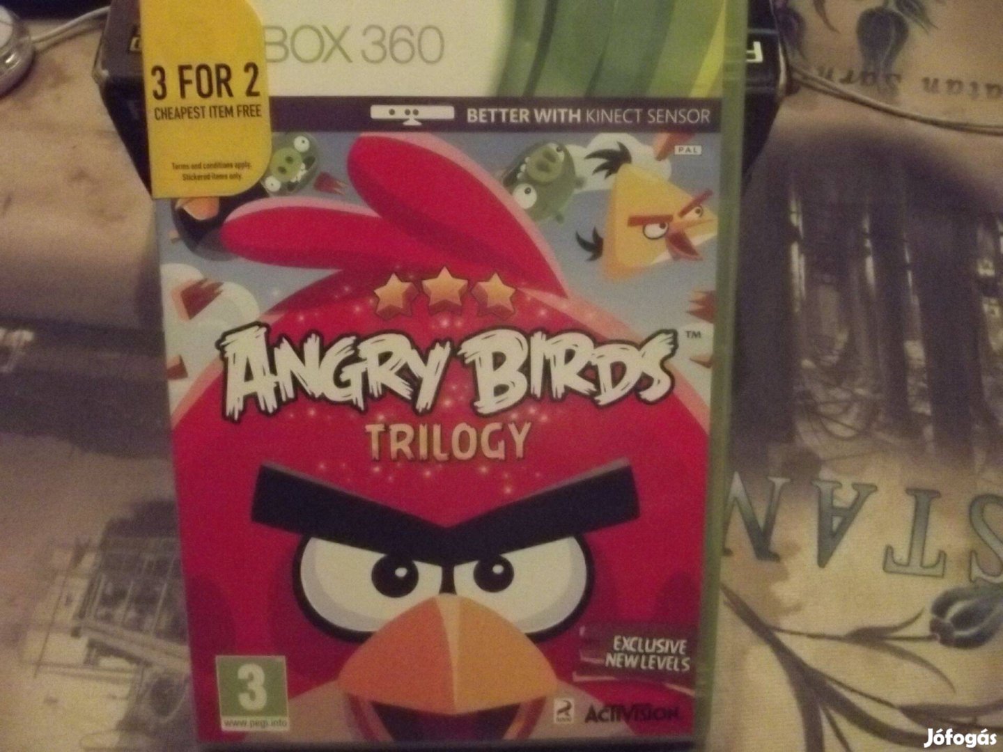X-57 Xbox 360 Eredeti Játék : Angry Birds Trilogy ( Karcmentes)