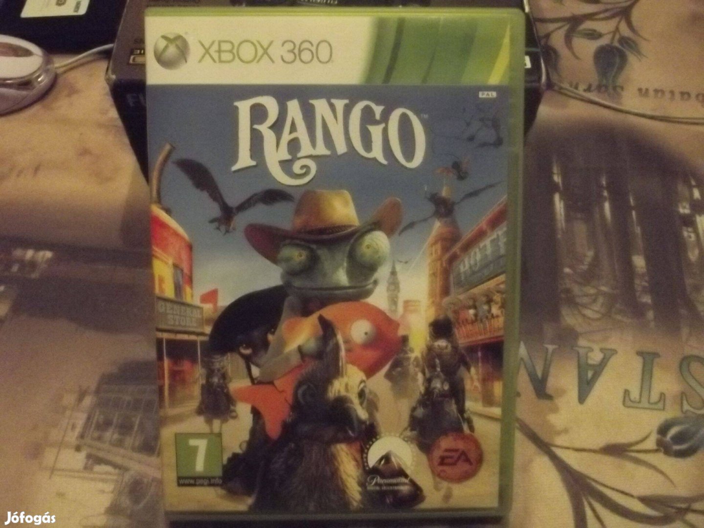 X-58 Xbox 360 eredeti Játék : Rango ( Karcmentes)