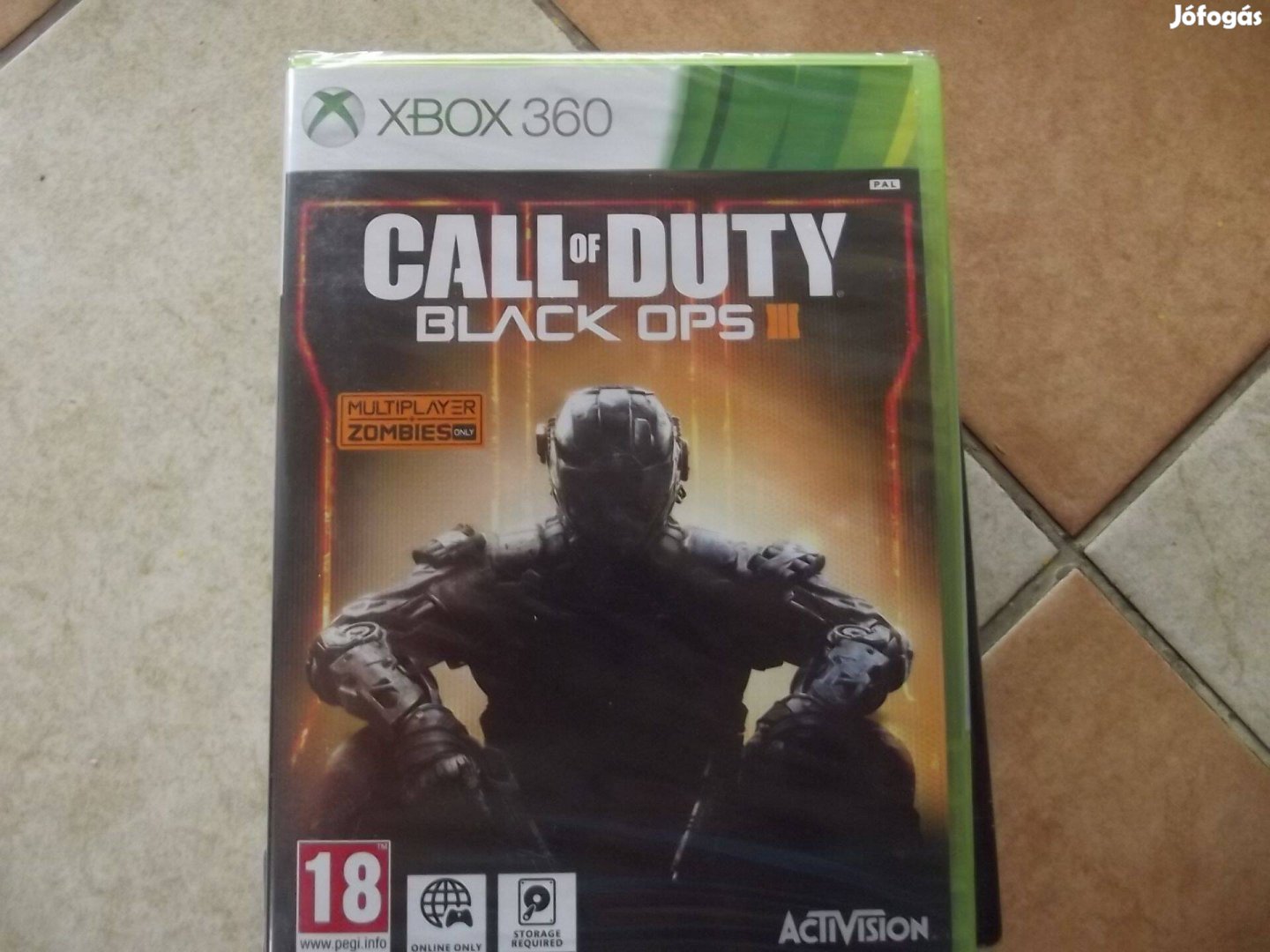 X-59 Xbox 360 Eredeti Játék : Call of Duty Black Ops 3 Új Bontatlan