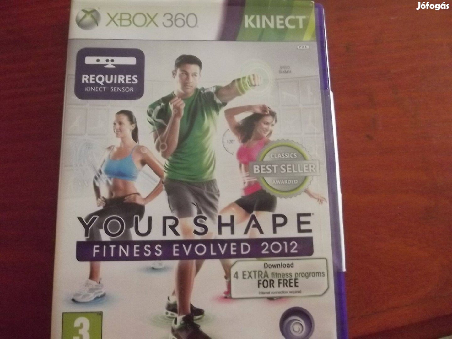 X-63 Xbox 360 Eredeti Játék : Kinect Yourshape Fitness Evolved