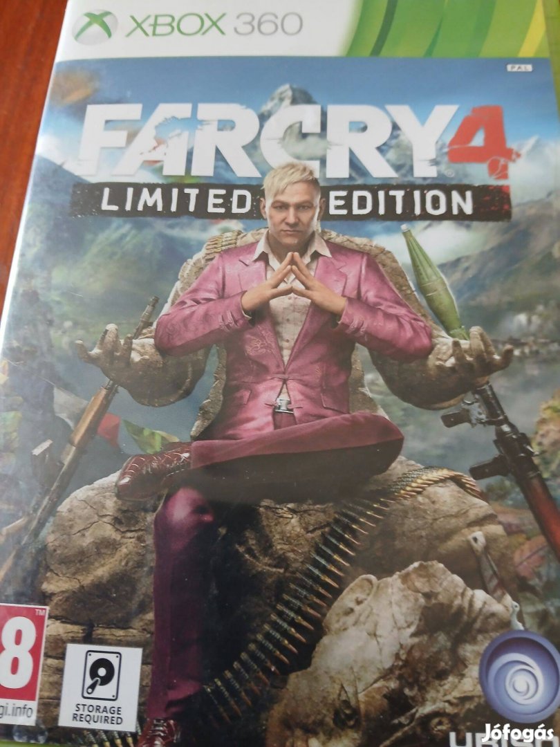 X-66 Xbox 360 Eredeti Játék : Far Cry 4 ( karcmentes)