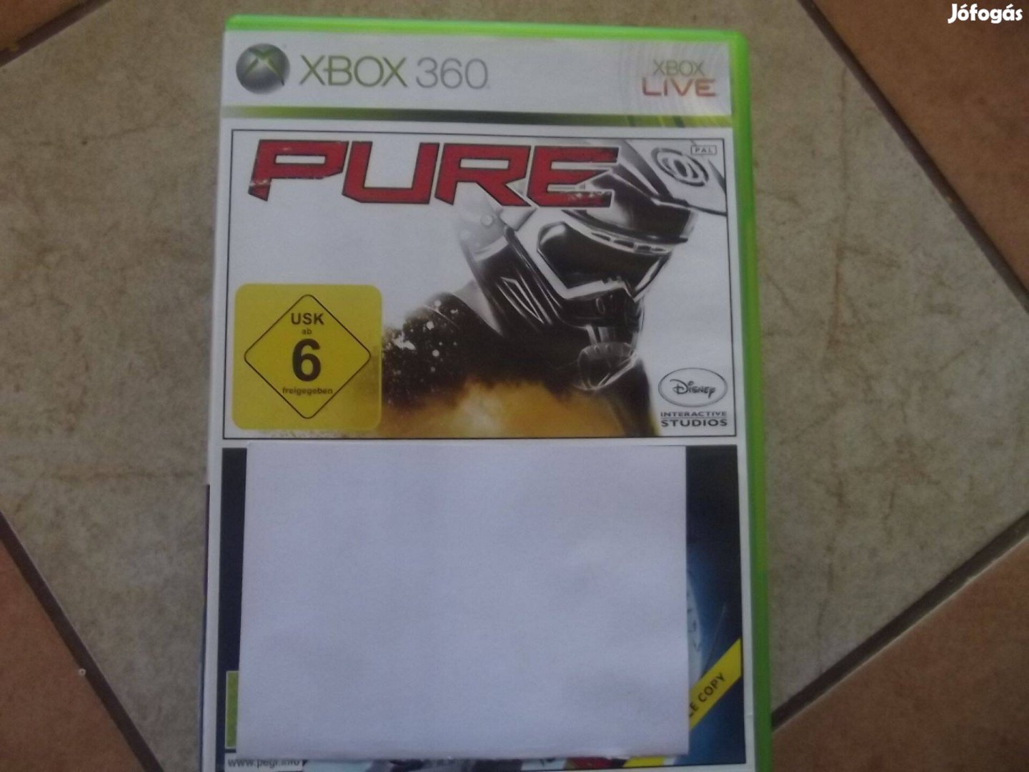 X-68 Xbox 360 Eredeti Játék : Pure