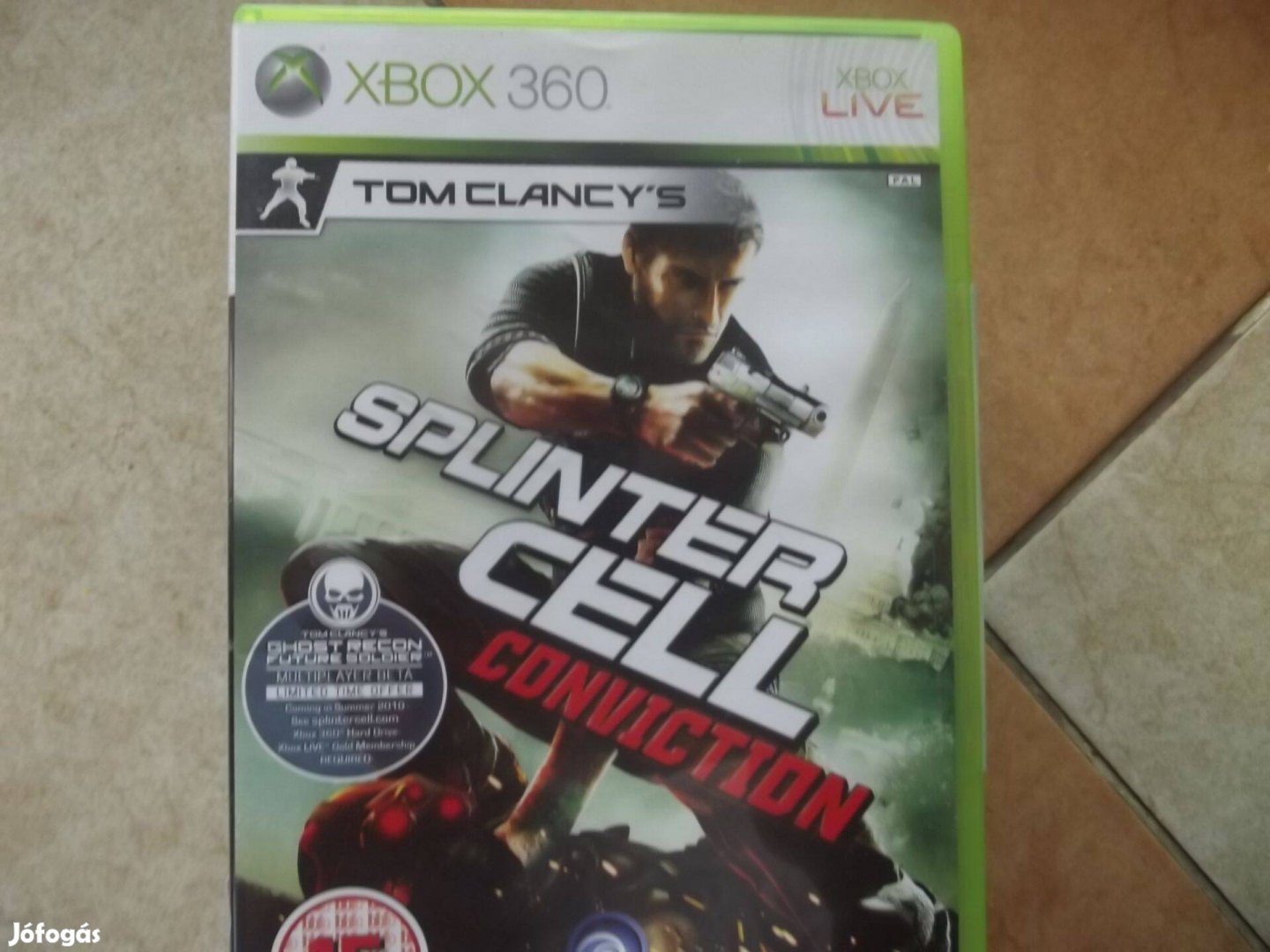 X-73 Xbox 360 Eredeti Játék : Tom Clancys Splinter Cell Conviction