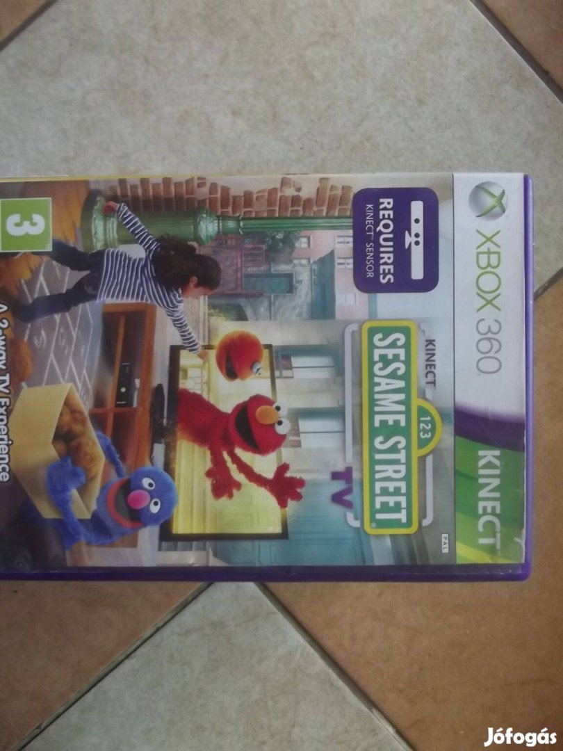 X-91 Xbox 360 Eredeti Játék : Kinect Sesame Street