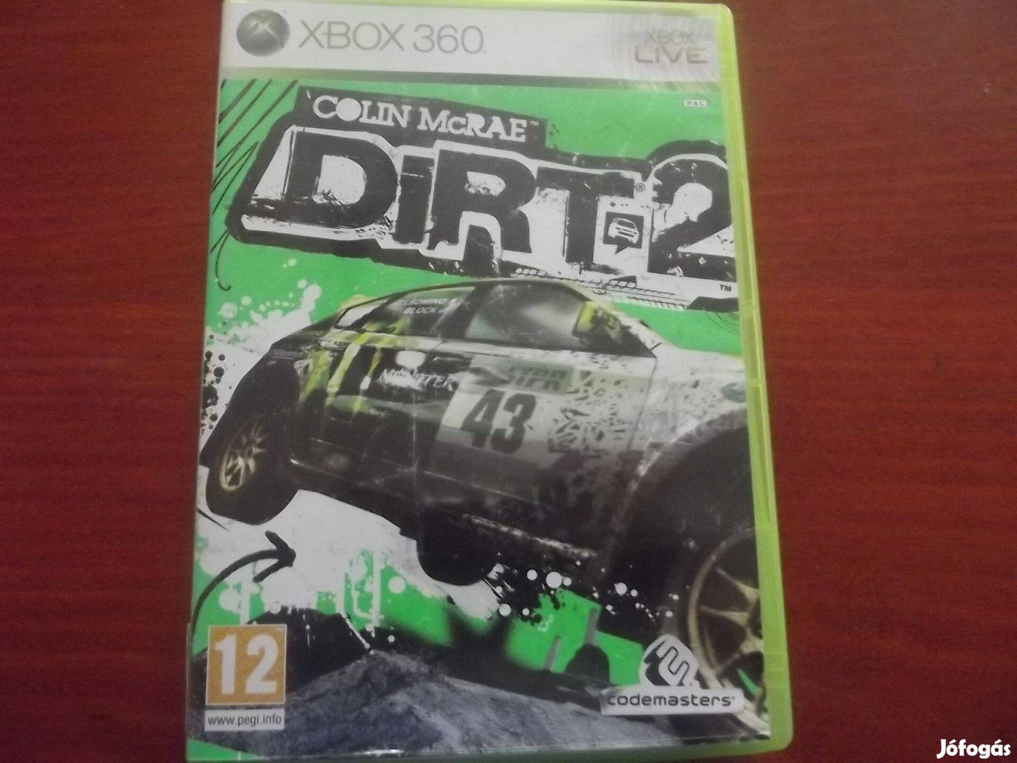X-95 Xbox 360 Eredeti Játék : Dirt 2