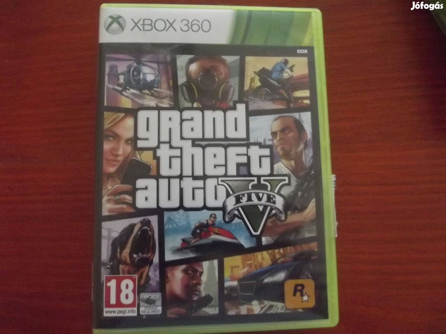 X-99 Xbox 360 Eredeti Játék : Grand Theft Auto 5 (karcmentes)