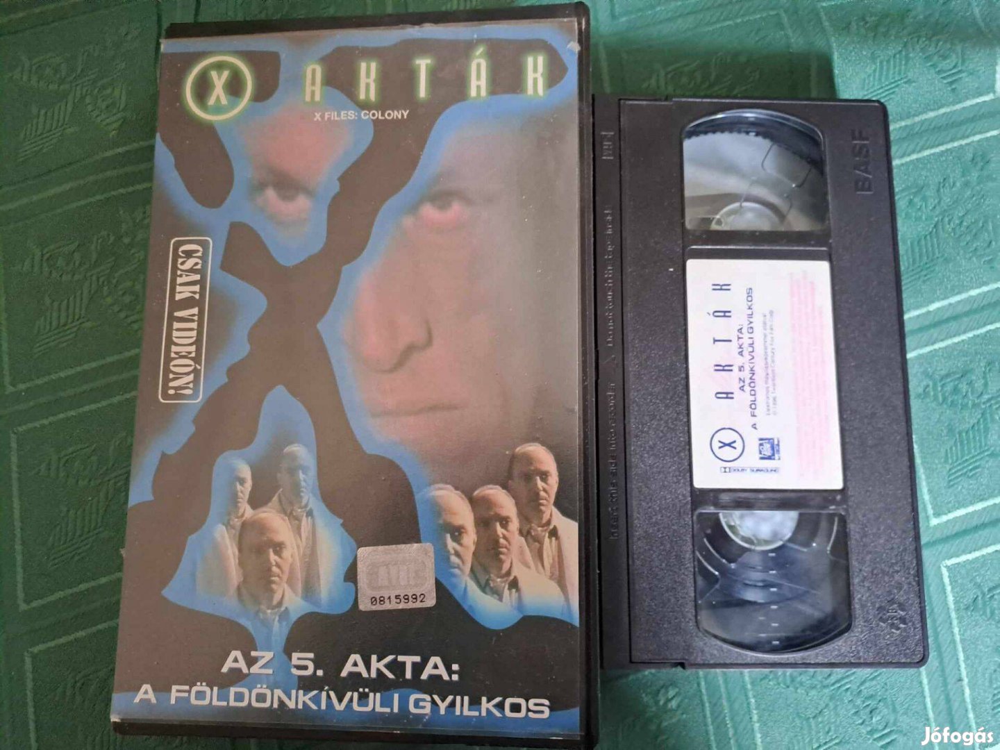 X-Akták: A földönkívüli gyilkos VHS