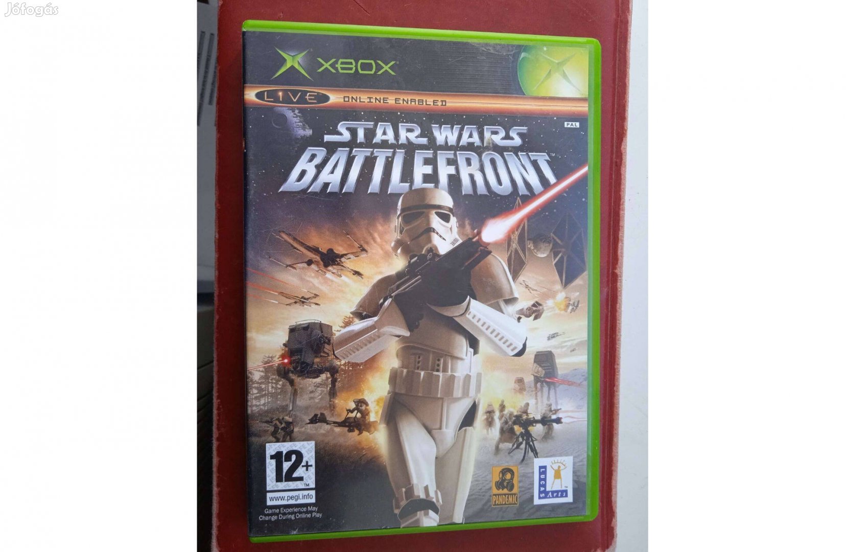 X-Box LIVE Star Wars Battlefront CD m , használt