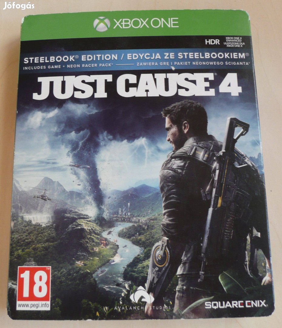 X Box ONE Just CAUSE 4 Játék