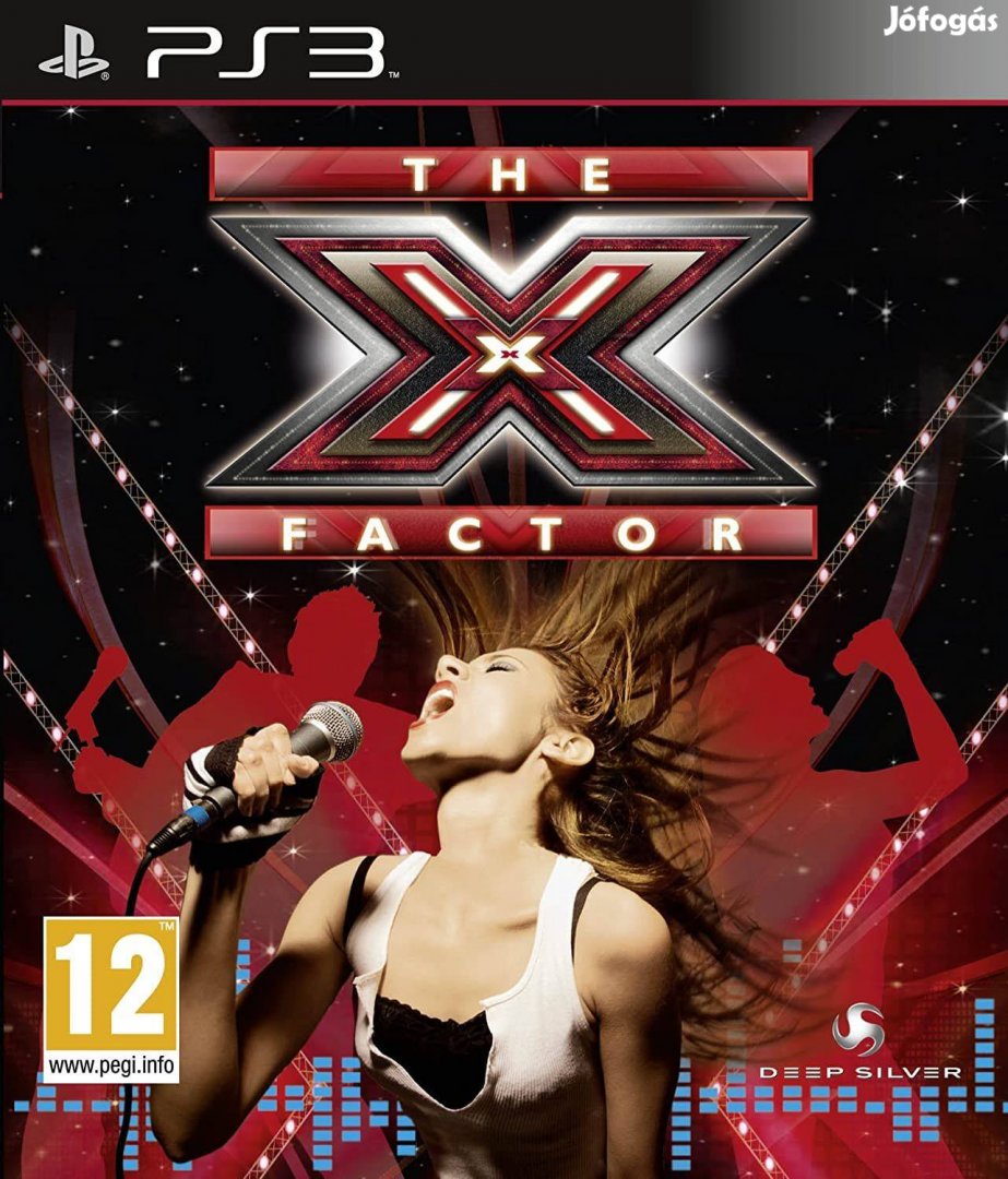 X-Factor + mikrofon Playstation 3 játék