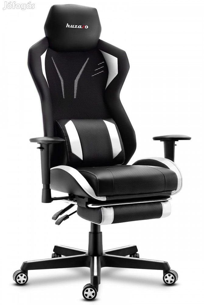 X-Game Combat 6.0 white Gamer fotel White / black N - Csomagolássérül
