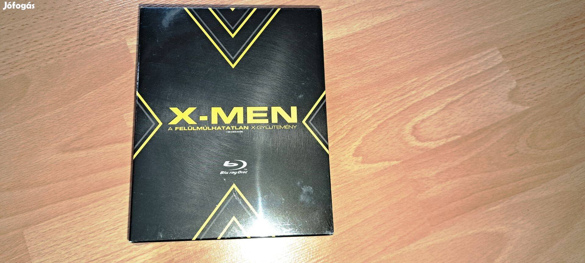 X-MEN : A Felülmúlhatatlan X-Gyűjtemény ( 5 Bluray ) Bontatlan