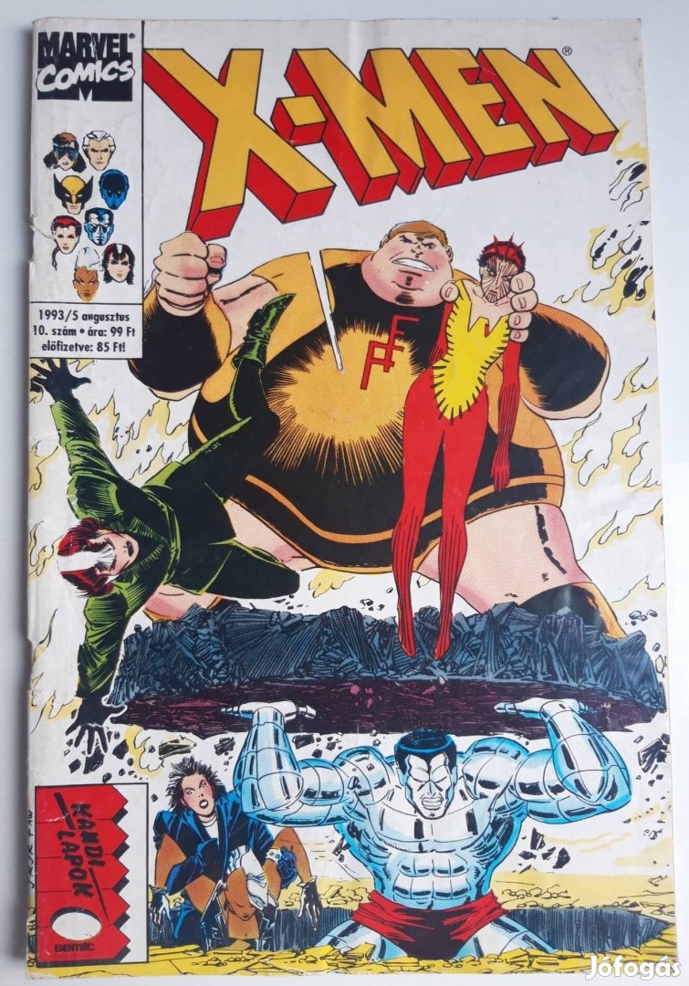 X-MEN képregény 10. száma. (1993/5)