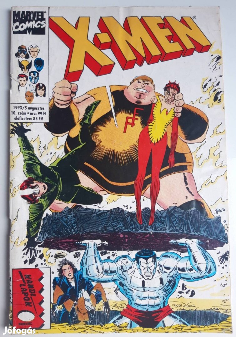 X-MEN képregény 10. száma. (1993/5)