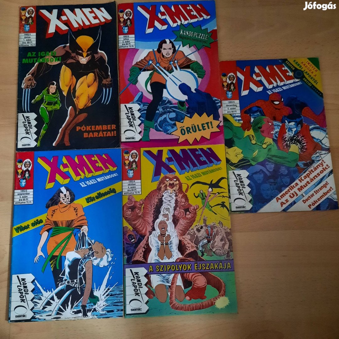 X-MEN képregény gyűjtemény eladó