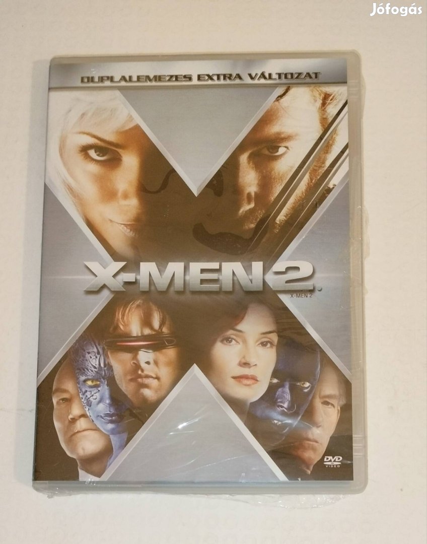 X Men 2 dvd bontatlan dupla lemezes 