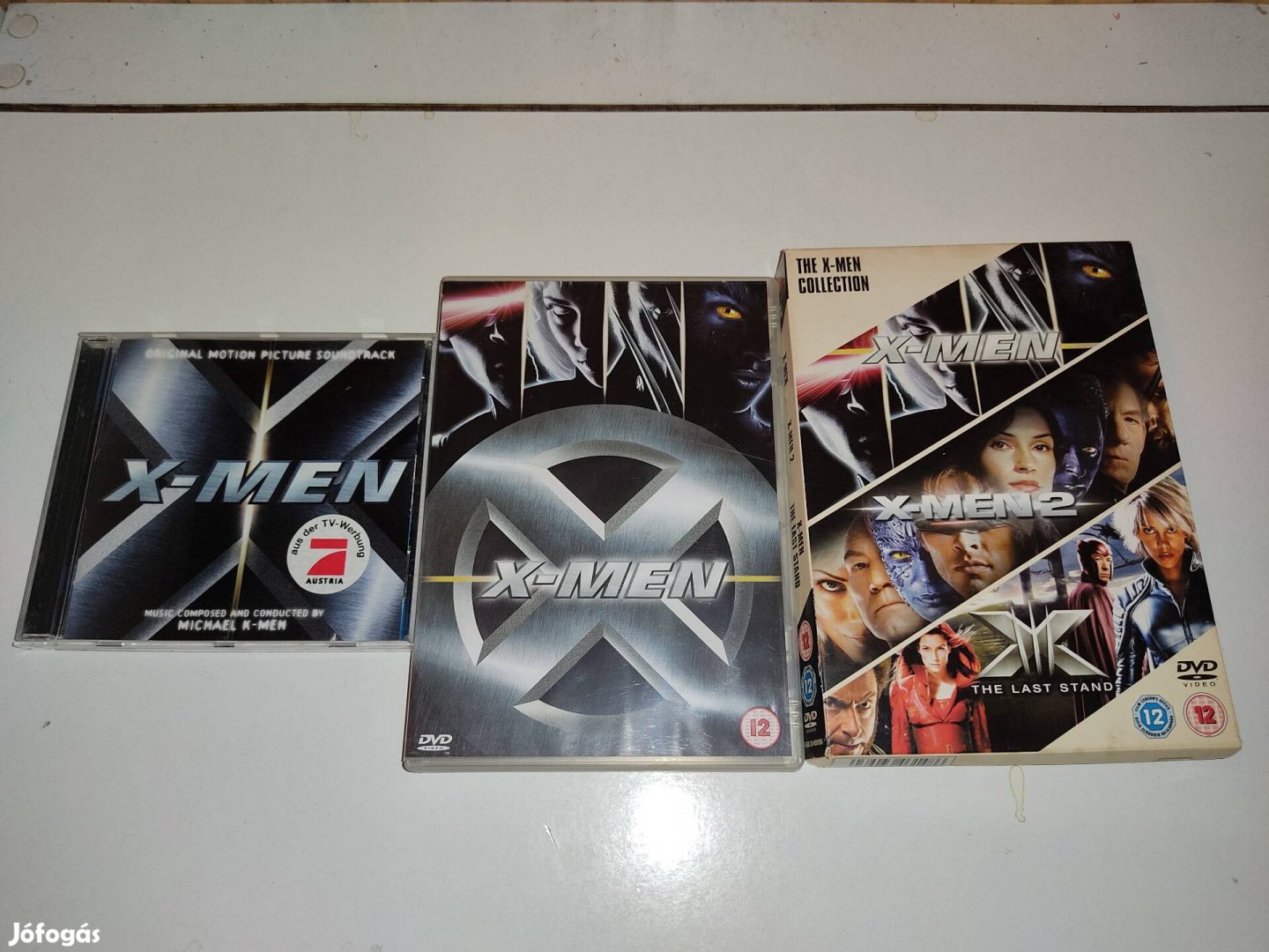 X-Men DVD Kollekció (4DVD) +Soundtrack CD egyben 