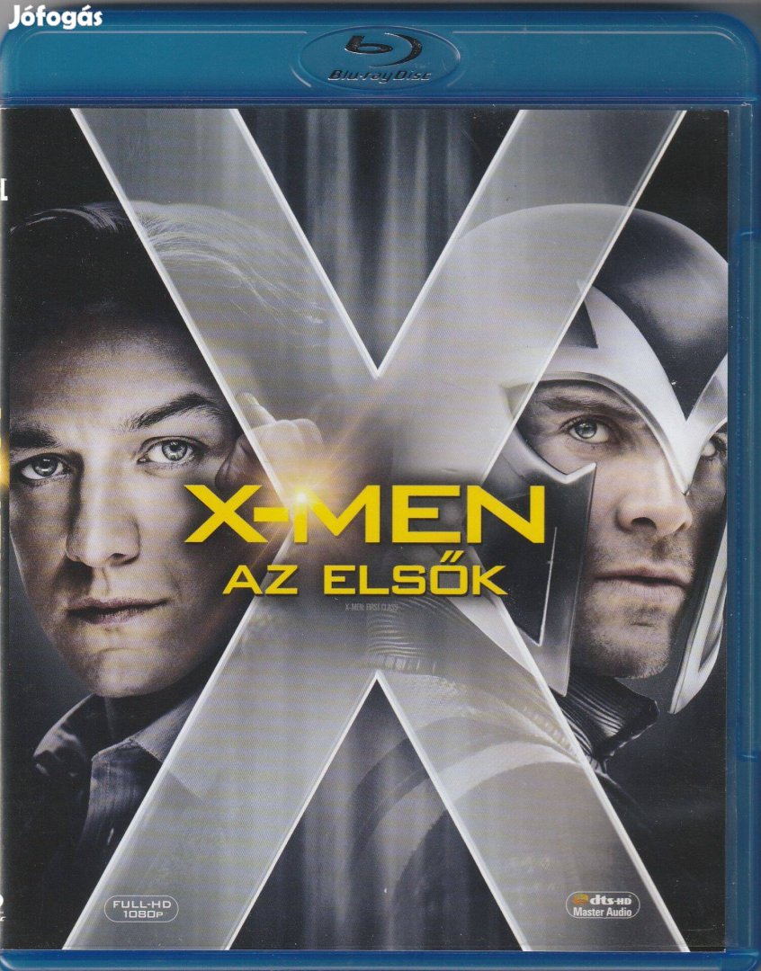 X-Men: Az elsők Blu-Ray