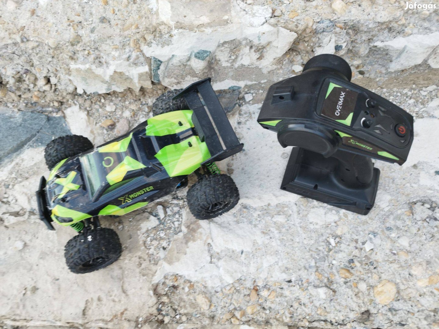 X-Monster RC Autó távirányítóval, 1:18, 45km / h