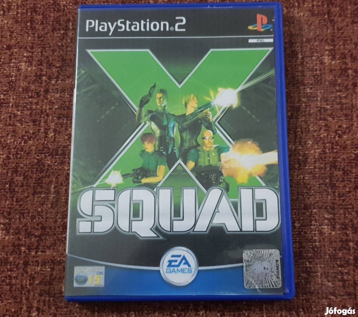 X Squad Playstation 2 eredeti lemez ( 2500 Ft )