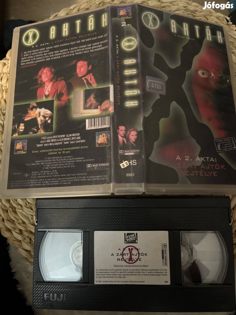 X akták 2 vhs m