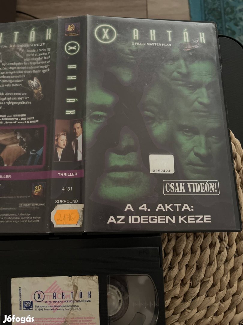 X akták 4.vhs