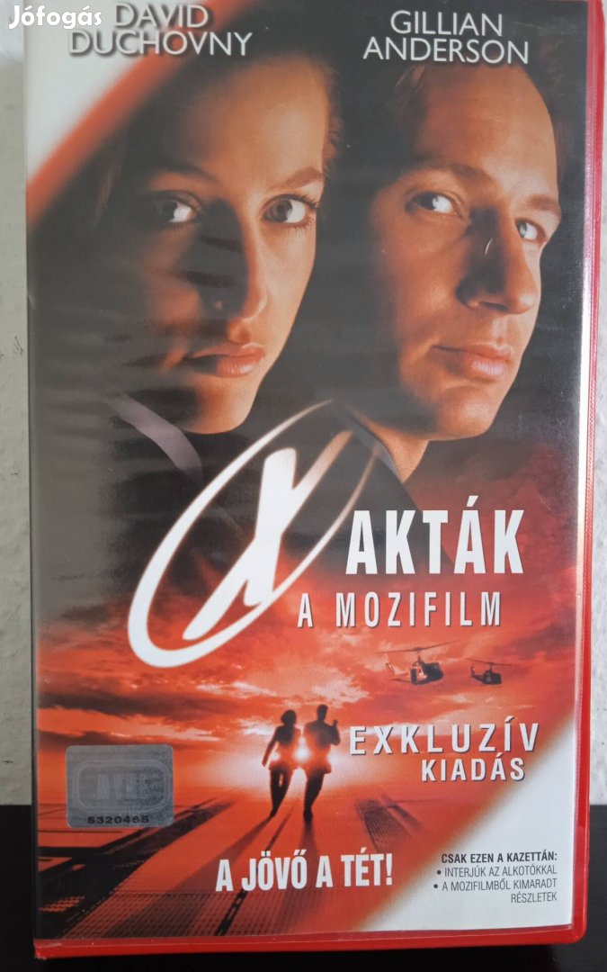 X-akták - A jövő a tét! - VHS kazetta eladó 