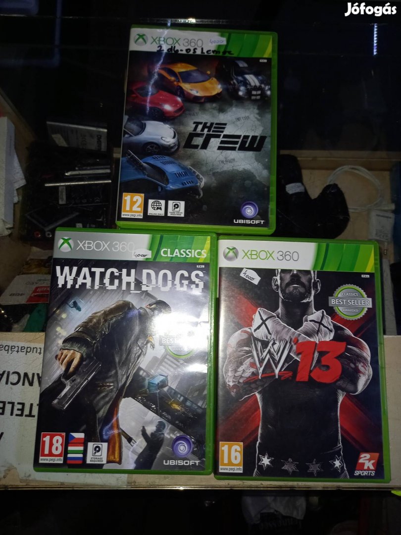 X box 360 játékok