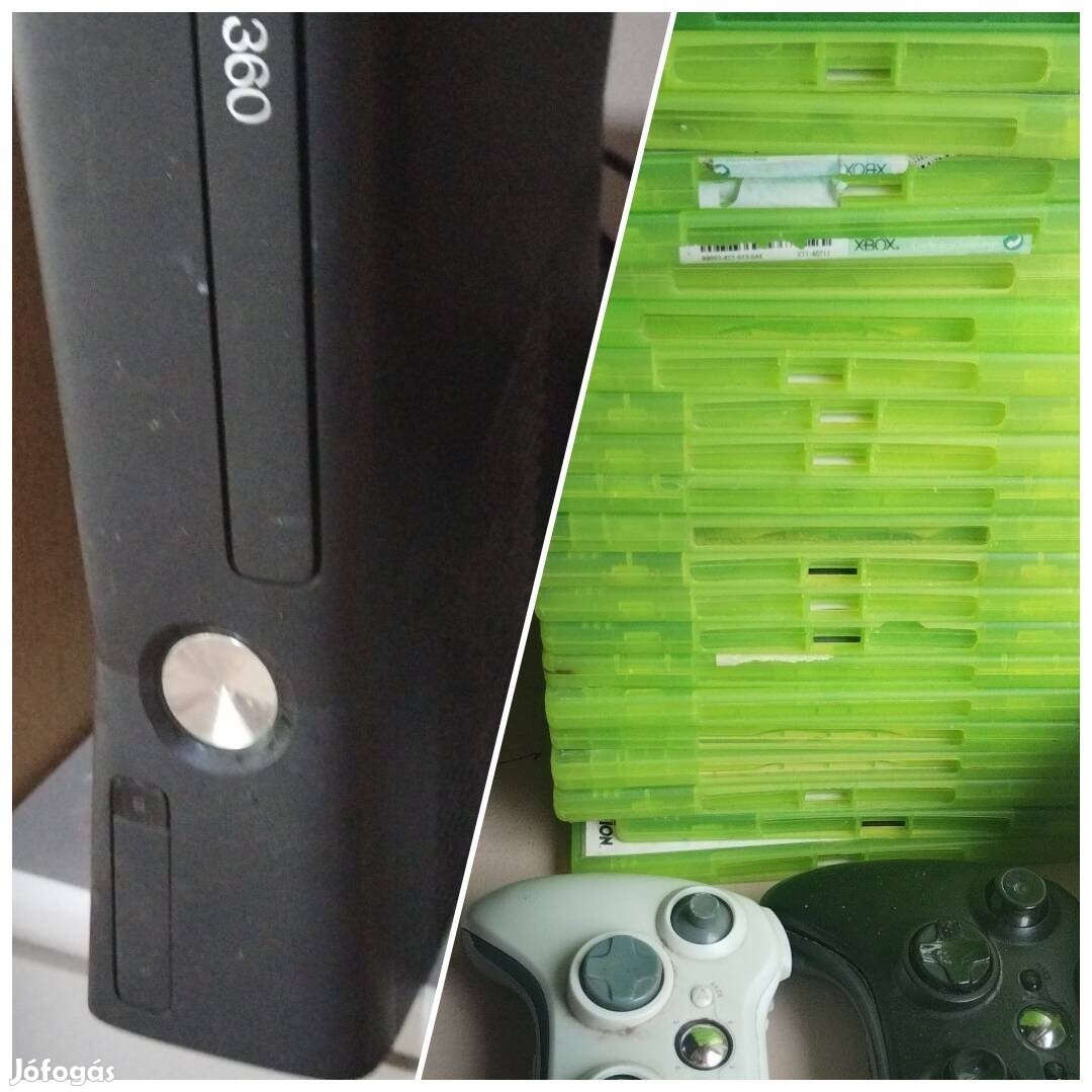 X box játékokkal 