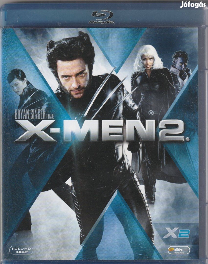 X-men 2. Blu-Ray 2 lemezes