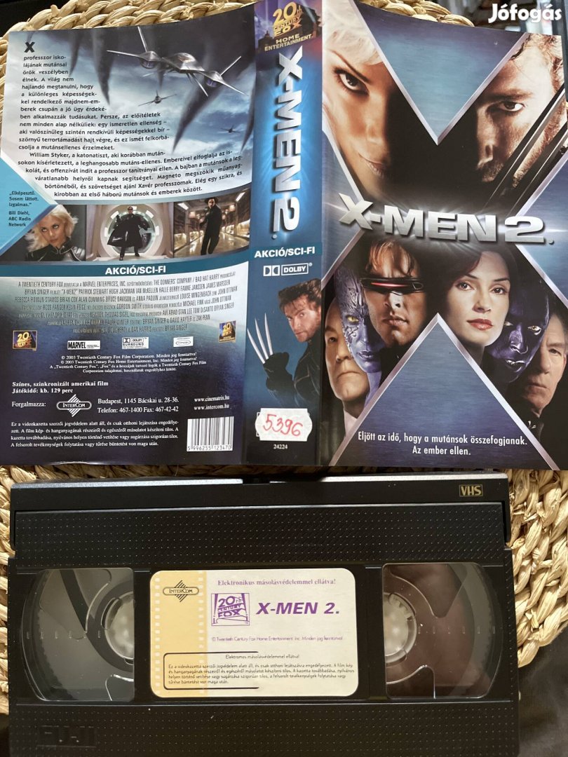 X men 2. Vhs.  