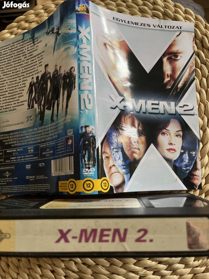 X men 2 vhs. 